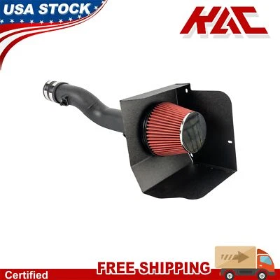 Cold Air Intake Kit w/ Heat Shield For Toyota Tacoma 2016 2017-2023 3.5L Black - Image 1 of 4