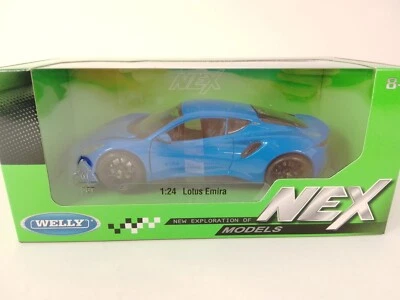 Welly Lotus Emira blue 2021 1/24 24115W-BL - Immagine 1 di 3