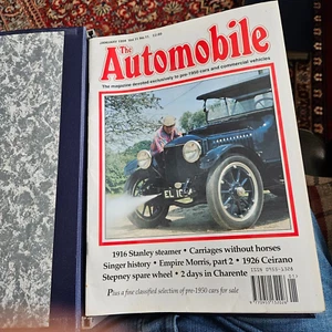 12 x COMPLETE SET 1994 The Automobile Car Magazines IN ORIGINAL BINDER -GT33 - Picture 1 of 18