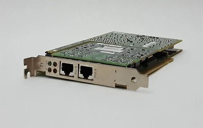 Brooktrout NetAccess PRI-PCI48DVC 170-0523-001 ISDN PRI T1 Fax Adapter Card - Image 1 of 4