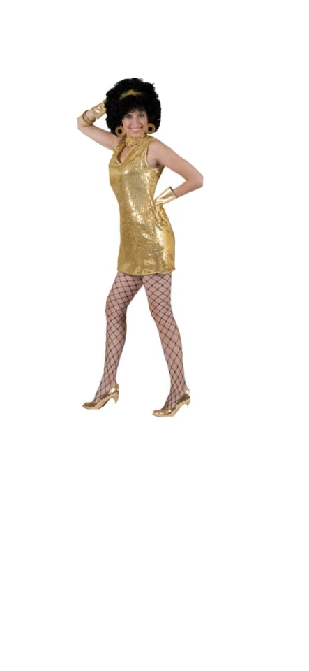 FUNNY FASHION DISCO DRESS ITEM #782755 Size Large, 14-16 - Image 1 of 1