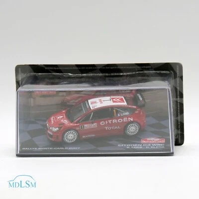 MODELLINO AUTO CITROEN C4 WRC S. LOEB D. ELENA 2007 #1 - EDICOLA - SCALA 1:43 - Immagine 1 di 2