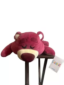 Large Disney Store Lotso Cuddleez Soft 23"Plush Toy Story 3 Sleeping Bear Pillow - Picture 1 of 3