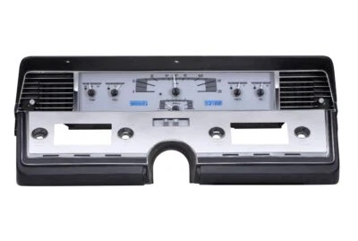 Dakota Digital 66-69 Lincoln Continental Silver / Blue LED Gauge Kit VHX-66L-S-B - Image 1 of 4