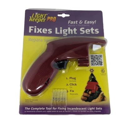 Light Keeper Pro Repair Tool Fix Christmas Incandescent String Patio NEW 1C - Image 1 of 4