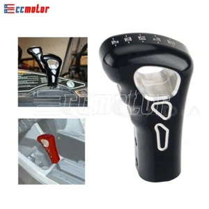  For Polaris RZR Black Slotted Pistol Grip Handle Manual Gear Shift Knob Shifter - Picture 1 of 9