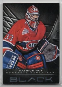 2013 2013-14 Panini Black #2 Patrick Roy Montreal Canadiens HOF - Picture 1 of 2