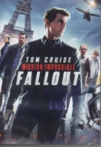 MISSION IMPOSSIBLE FALLOUT DVD Tom Cruise - Foto 1 di 1