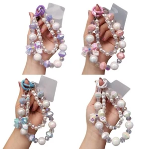 Trendy Resin Bead Phone Lanyard Multi Purpose Phone Strap For Various Devices - Zdjęcie 1 z 12