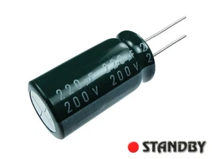 1000pcs SSL 220uF-200V 85`C Capacitor electrolytic SAMSUNG 18X35,5mm - Imagen 1 de 1