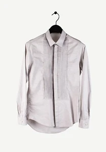 Camicia uomo Louis Vuitton originale a righe slim con bottoni taglia 40 (S/M) H2967 - Foto 1 di 7