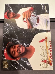 1993 Fleer Ultra Award Winners Top Glove Ozzie Smith HOF 6 St. Louis Cardinals - Picture 1 of 2