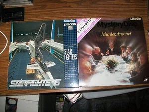 MSX Starfighters & Mystery Disc 1  LD Laserdisc Video Game US SELLER! - Picture 1 of 2