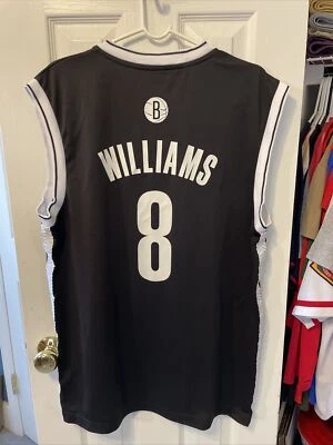 Deron Williams Brooklyn Nets basketball Adidas men’s black jersey size medium - Image 1 of 2