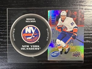 2021-22 Ice Shrines Acetate Gold Script Autograph BROCK NELSON #SH-6