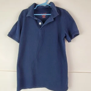 Cat & Jack Boys Blue Polo Shirt School Uniform Size M 8/10 - Picture 1 of 3