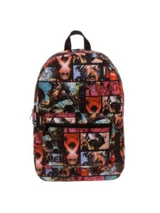 OFFICIAL MARVEL COMICS X-MEN TILED COMIC BOOK PRINT BACKPACK BAG - Picture 1 of 4