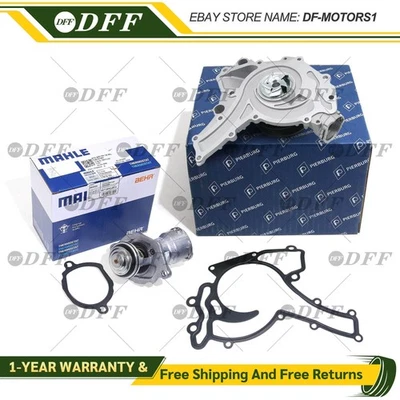 Pierburg Engine Water Pump&MAHLE Thermostat Kit for Mercedes Benz W204 W211 M272 - Image 1 of 4