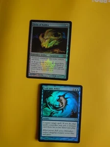 MTG Card. fifth dawn foil x2  Fold into Aether & Helm of Kaldra - Picture 1 of 7