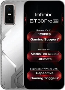 Infinix GT 30 Pro 5G+ Factory Unlocked-Dual SIM-12GB RAM GLOBAL ROM-Blade White - Picture 1 of 9