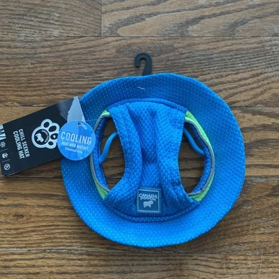 Sombrero de perro Canada Pooch Chill Seeker refrescante talla M azul y verde Foto 1 de 4