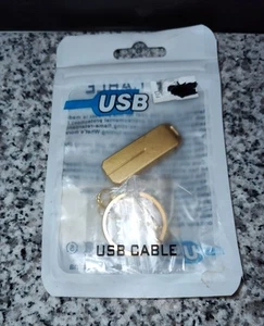 Unidad flash USB 3.1 1 TB dorada memoria de almacenamiento externo - Imagen 1 de 5