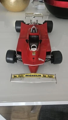 FERRARI 312 T5 JODY SCHECKTER - BURAGO SCALA 1/14 COD. 2108 ORIGINALE ANNI 90  - Immagine 1 di 4
