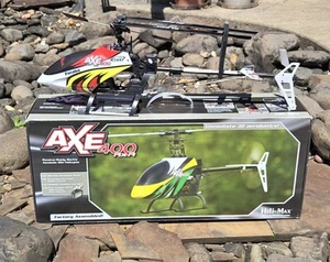 Heli-Max AXE 400 Helicopter With Futaba R606FS Receiver. - Picture 1 of 8