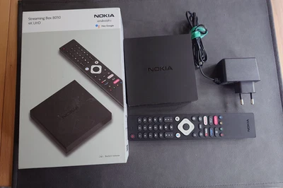 Nokia Streaming Box 8010, Android TV (Chromecast, HDMI, H.264, HEVC H.265) Restg - Bild 1 von 4