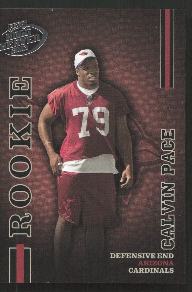 2003 Playoff Hogg Heaven Calvin Pace #/1000 RC Rookie #180 Card - Image 1 of 2