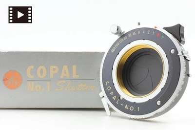 ◆MINT in Box w/ Lock Ring◆ Copal Lens Shutter No.1 For Large Format Hole #1 - Image 1 of 4