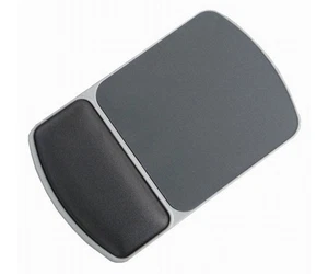 Fellowes Gel Wrist Rest and Mouse Pad - Gel, Lycra - Wear/Tear Resistant - Picture 1 of 1
