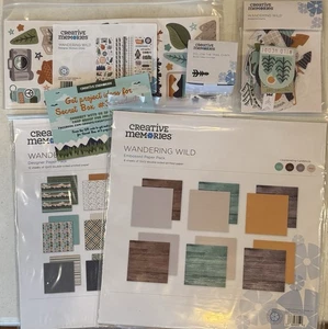 Caja secreta Creative Memories #3-2025 Wandering Wild. NLA, Juego completo - Imagen 1 de 3