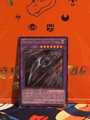 Red-Eyes Black Dragon Sword DRL2-EN012 Dragons of Legend 2 1st Edition - Image 1 of 2