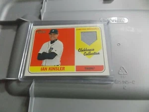 2018 Topps Heritage Ian Kinsler Clubhouse Collection Game Used Jersey - Picture 1 of 2