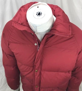 Eastern Mountain Sports m Puffer Coat Down Fill Snow Ski Jacket Vintage EMS 80's - Picture 1 of 14