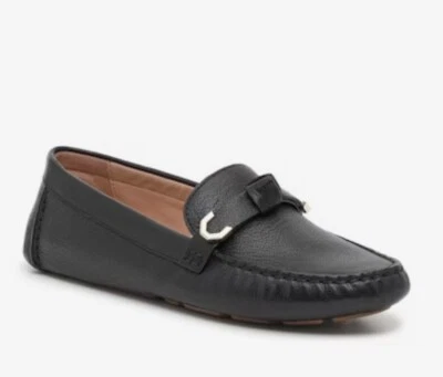 Cole Haan Women's Evelyn Bow Driver Driving Style Loafer -Black-7M (B) - New - Image 1 of 4