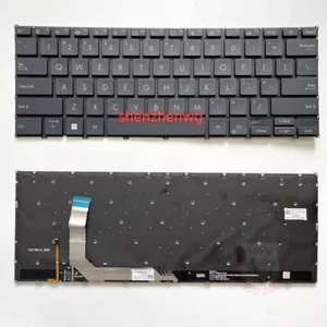 New Keyboard for ASUS ZenBoo-k 14X UX3404V 14 OLED UP3404 Laptop US Backlit - Picture 1 of 1