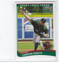 2021 Great Lakes Loons (Class A-Los Angeles Dodgers) Landon Knack
