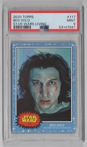 Topps Star Wars Living Set #117 2020 Ben Solo - PSA 9 como nuevo - Imagen 1 de 2