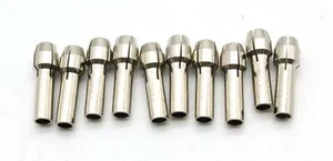 TMAX 10-50pc 1/32-1/8" Durable Rotary Tool Collet Bits for Dremel Rotary Tools - Picture 1 of 17