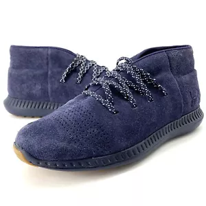 Under Armour Veloce Herren Schuhe Gr.7,5 Wildleder Blau Chukka Schnürschuhe 1296614-410 - Bild 1 von 9