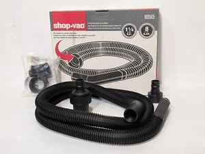 Shop-Vac 90565 Staubsaugerschlauch, 1,25" Schlauchdurchmesser, 8' Schlauchlänge, schwarzer Kunststoff - Bild 1 von 4
