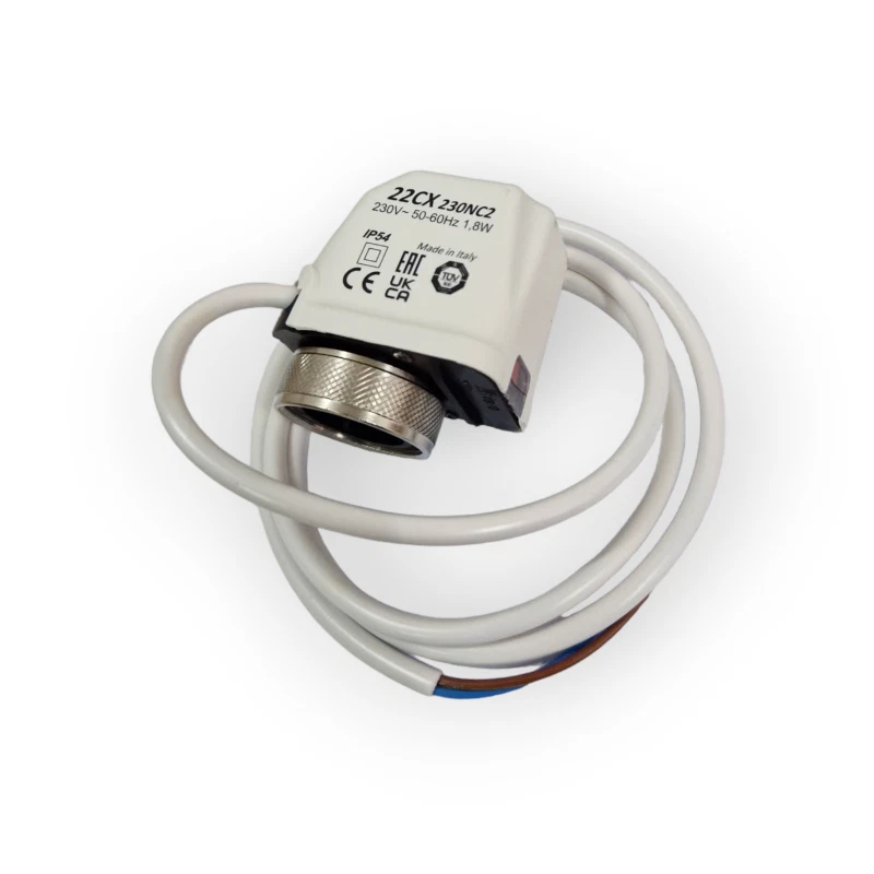 WATTS COMPACT ELECTROTHERMAL ACTUATOR 22CX230NC2 230V 2 WIRE 1 METER CABLE - Image 1 of 1