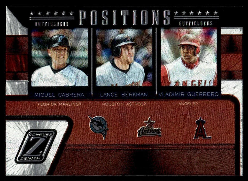 2005 Donruss Throwback Threads Dynasty Beckett/Cabrera/Lowell - Image 1 of 2