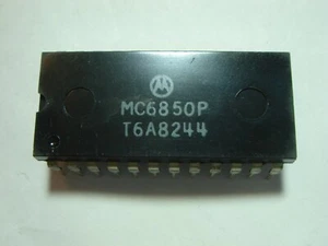 1x MC6850 ASIA Async Comm. Microprocesador Interface 68 Proz #9-2B/C - Imagen 1 de 2