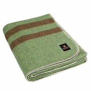 Thick Alpaca Wool Blanket Heavyweight Camping Twin Queen King Size