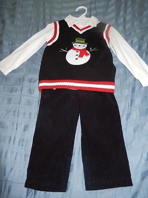 NWOT Babies R' Us Boys Holiday 3 pc. set 24M/2T  Retail $34.99 - Image 1 of 4