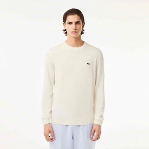 LACOSTE HERREN RUNDHALS SHIRT BAUMWOLL/POLYAMID MIX Art. AH0128 - 4 Farben - Bild 1 von 19