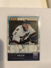 2006-07 Be A Player Signatures Olaf Kolzig AUTO #OK